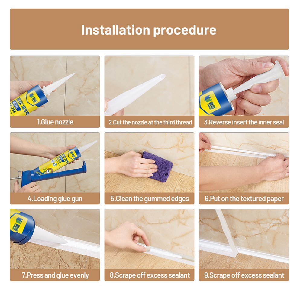 High-Strength Weatherproof Silicone Sealant (9)