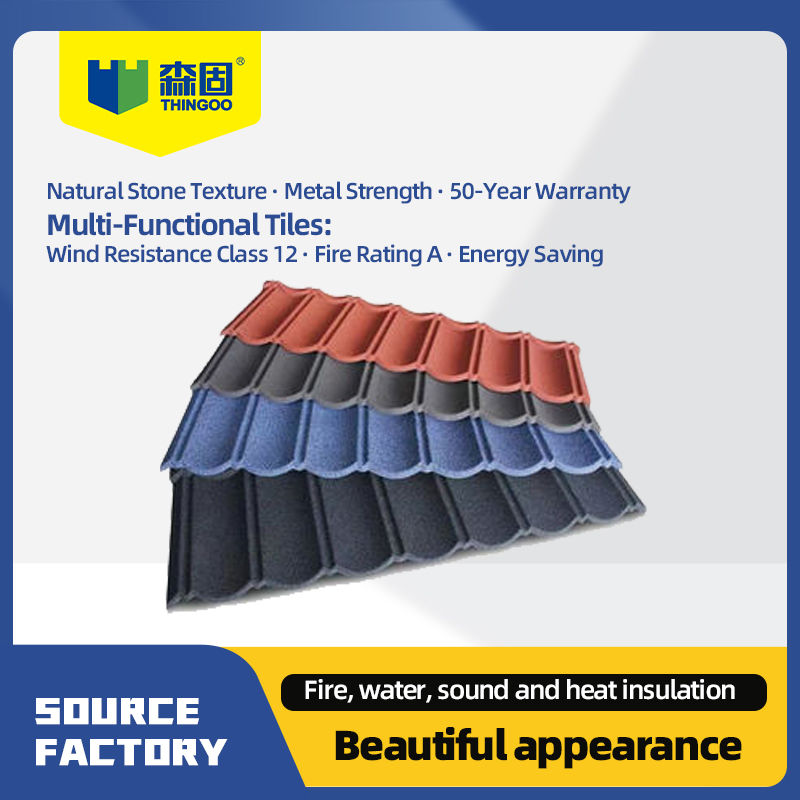 Stone-Coated Metal Roofing Tiles – Transforming Roofs into Architectural Art